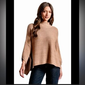 Kerisma Boho Wool Blend Sweater in Camel. OS.